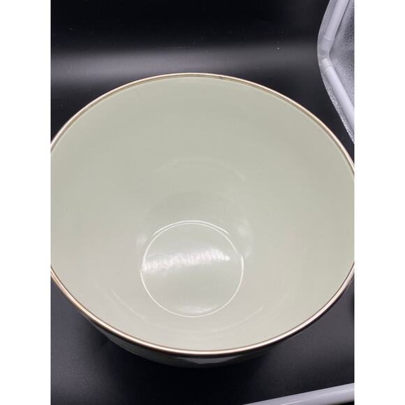 Kobe kitchen VTG Kobe Kitchen Enamel Ware Bowl Floral Made in Japan 1970s - Picture 5 of 8